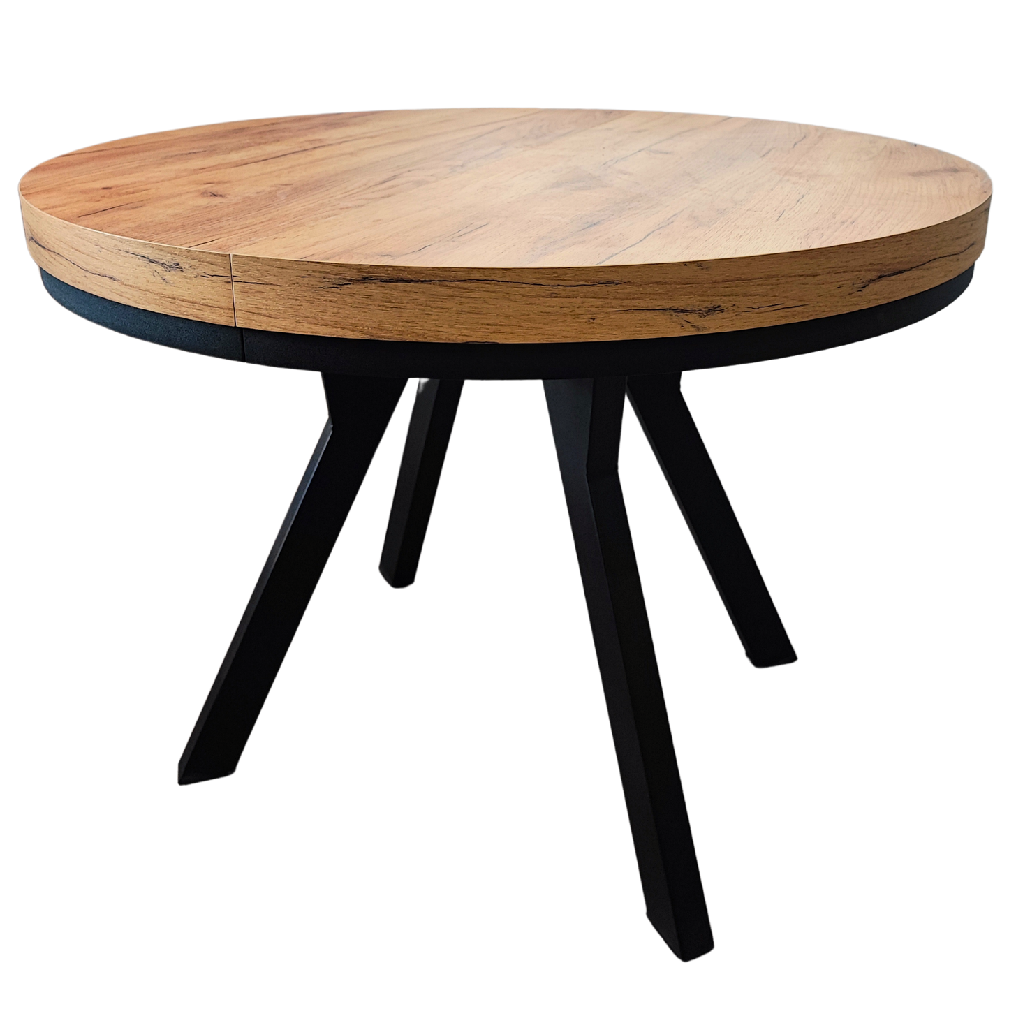 Okrągły Stół 1m Rozkładany Do 3m (różne wzory) - Blat 54 mm